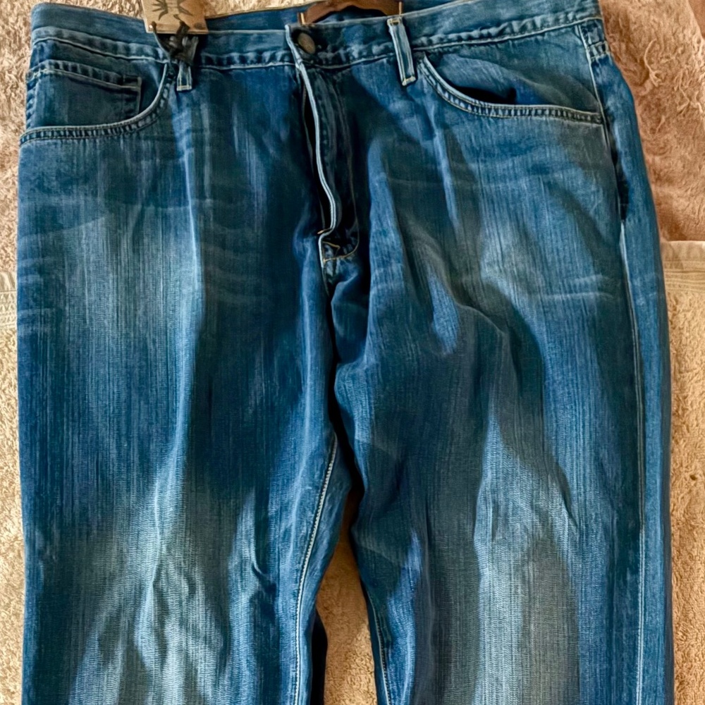 Agave Denim Men's Jeans Distressed Made in USA